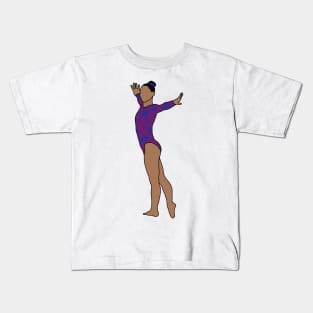 Kara Eaker Gymnastics Drawing Kids T-Shirt